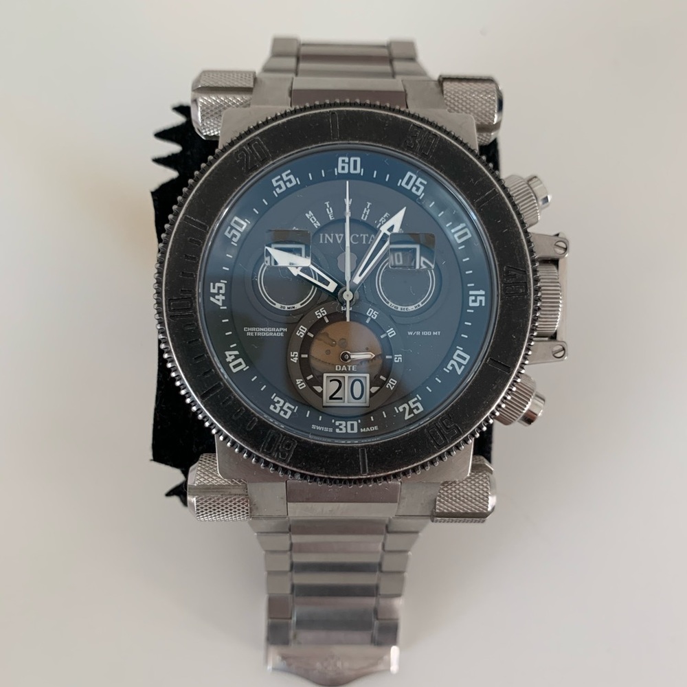 Silver invicta coalition forces model 17646